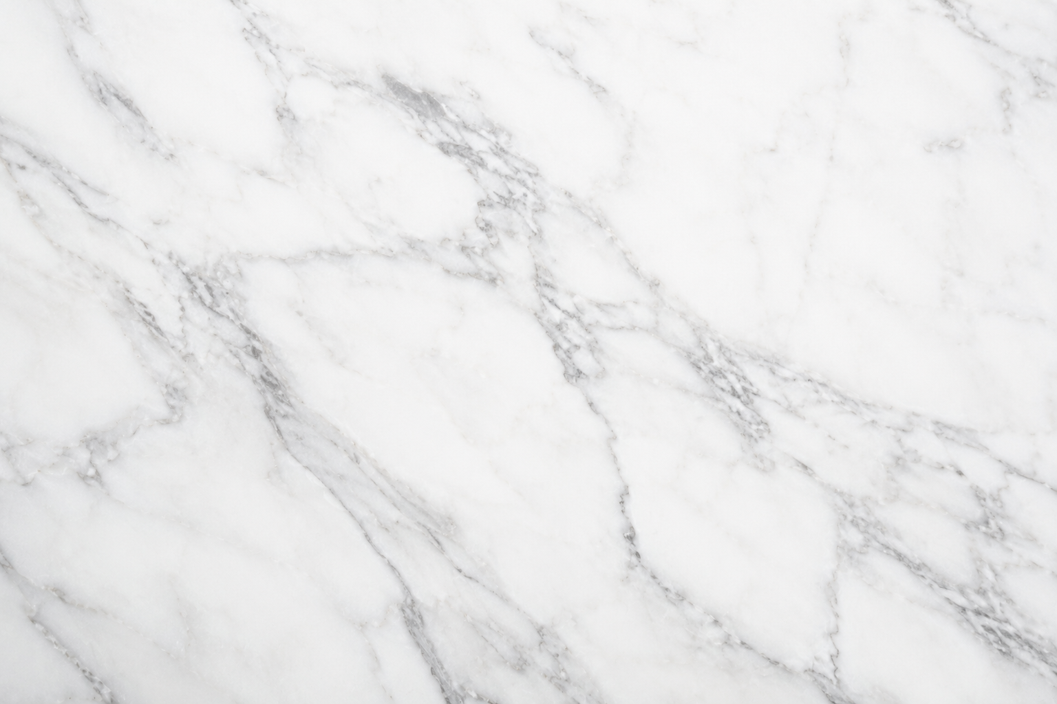 White marble countertop slab with grey veining in Riverside, CA